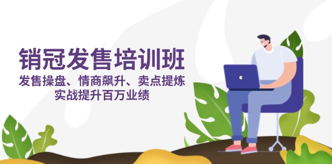 (14203期)销冠 发售培训班:发售 操盘+情商 飙升+卖点 提炼,实战提升百万业绩-轻创资源网